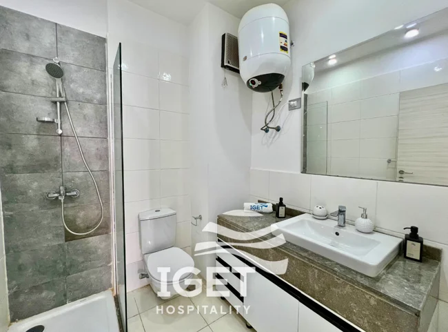 Image of Senior first-floor chalet with a direct lagoon view in Fouka Bay
