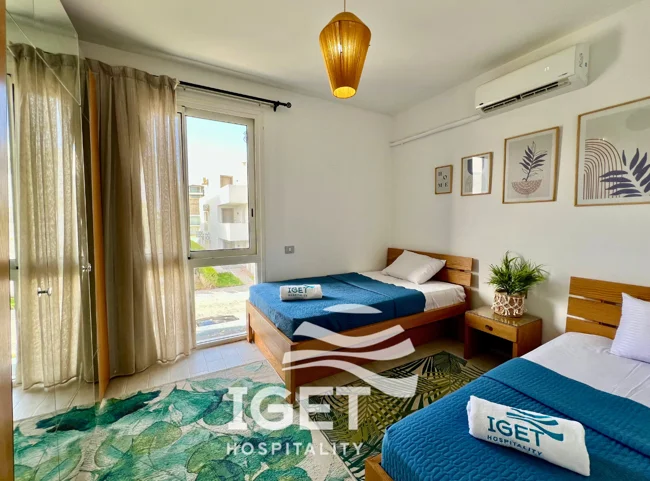 Image of Senior first-floor chalet with a direct lagoon view in Fouka Bay